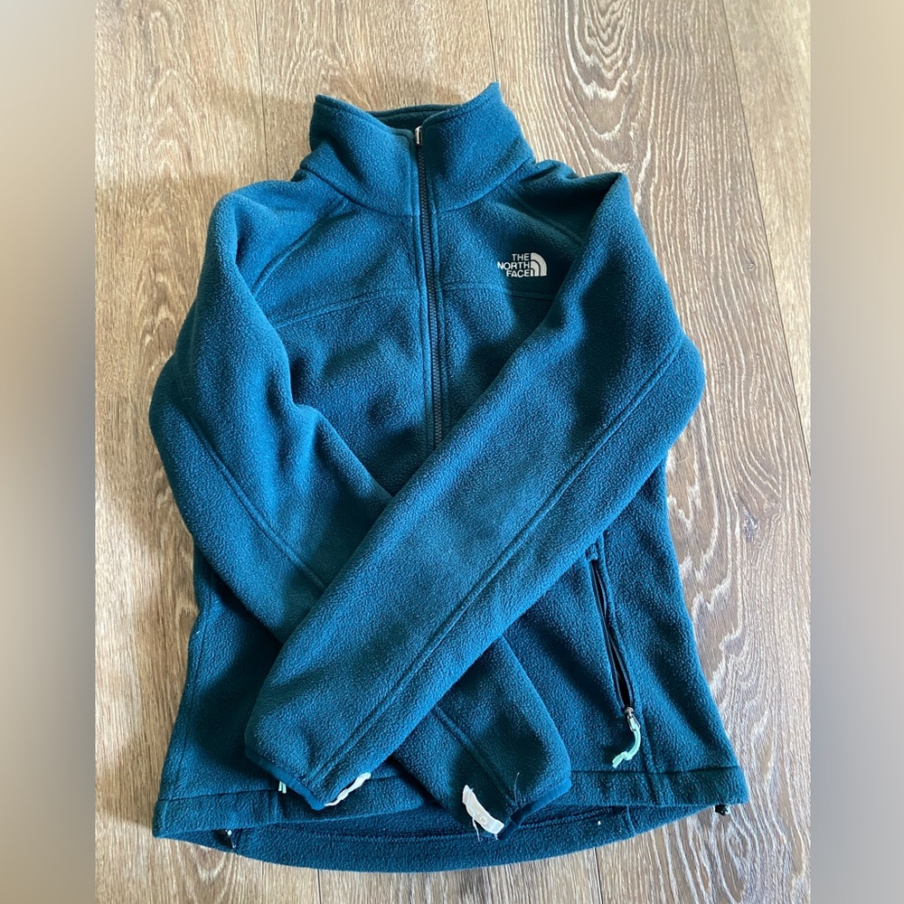 The North Face fleece full zip jacket liner